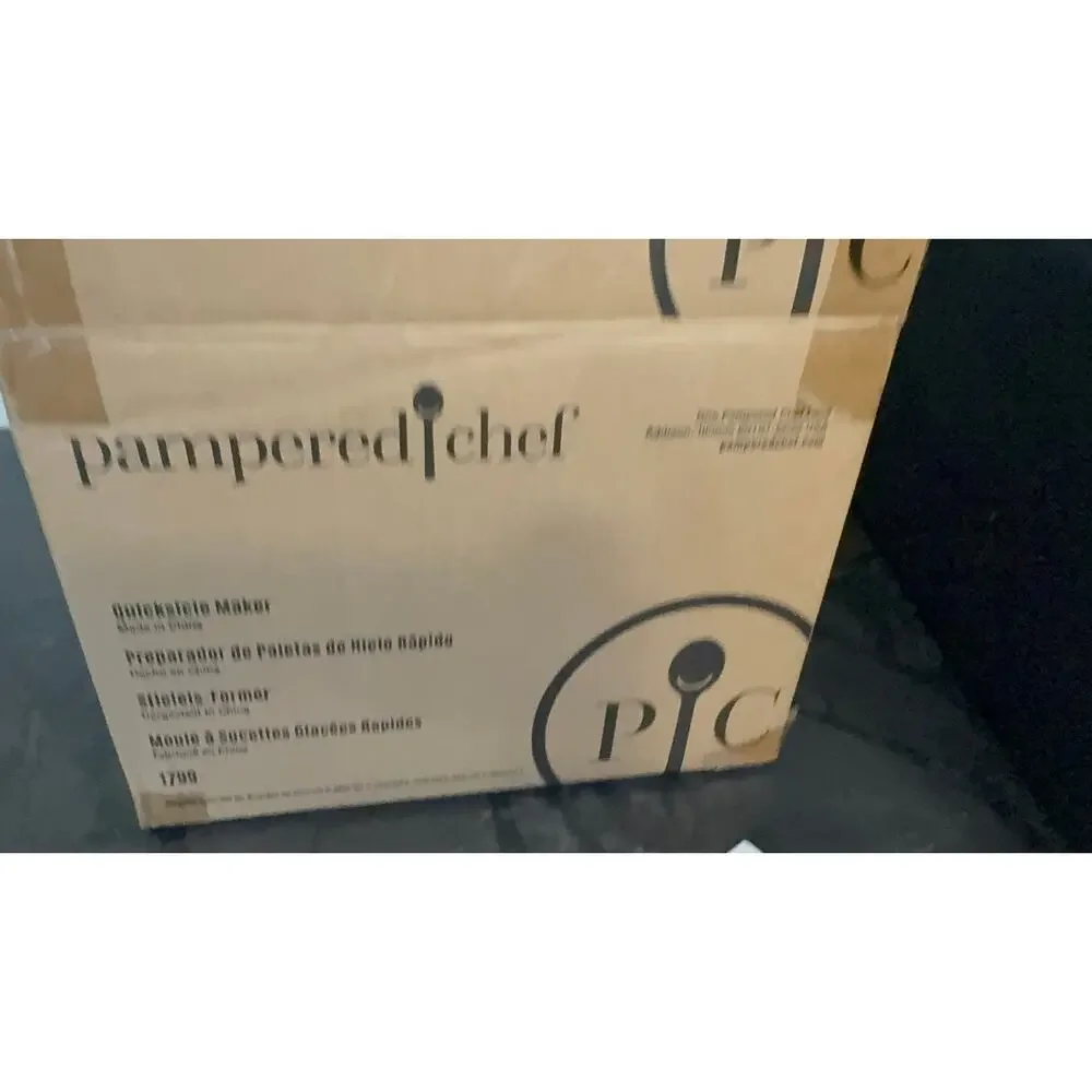 Pampered Chef Quicksicle Maker 1799 Frozen Ice Pop Maker Open Box Complete